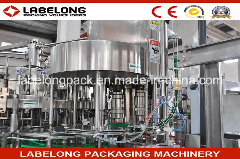 5000bph Automatic Carbonated Drink Bottle Filling Sealing Machine Plant Factory