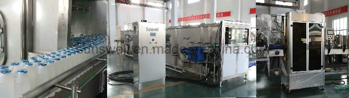 Sunswell Dairy Washing Filling Sealing Machine PE Bottle