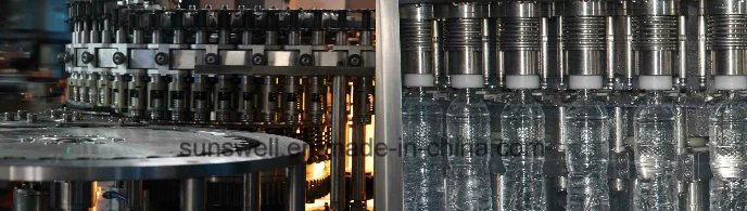 Sunswell Blow Filler Sealer Water Bottling Machine No Washing