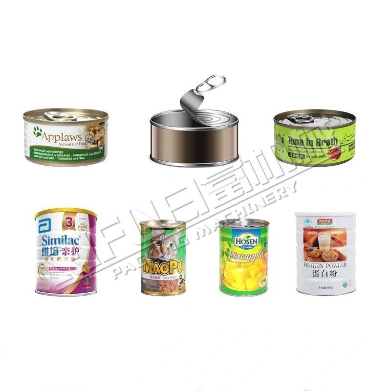Automatic Tomato Paste Canning Tin Cans Sealing Machine Pet Bottle Capping Machine
