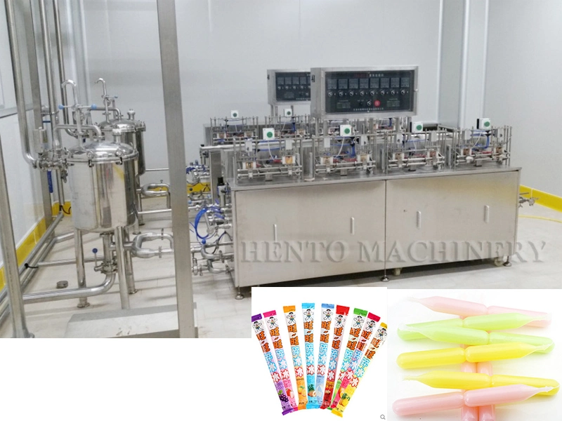 Electric Automatic Jelly / Ice Lolly / Ice Candy Sealing Filling Machine