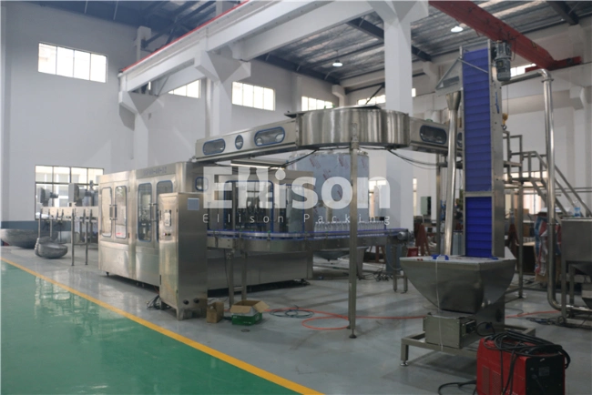 Single Bottle Washing Machine Mineral Water Filler and Plastic Screw Capping Machine