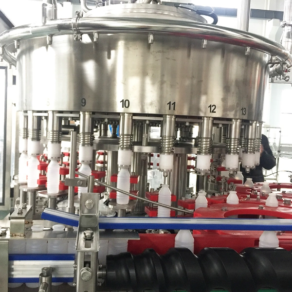 Bottle Milk Filler and Seamer Machinery Yogurt Production Line / Dairy Processing Equipment / Milk Processing Machine