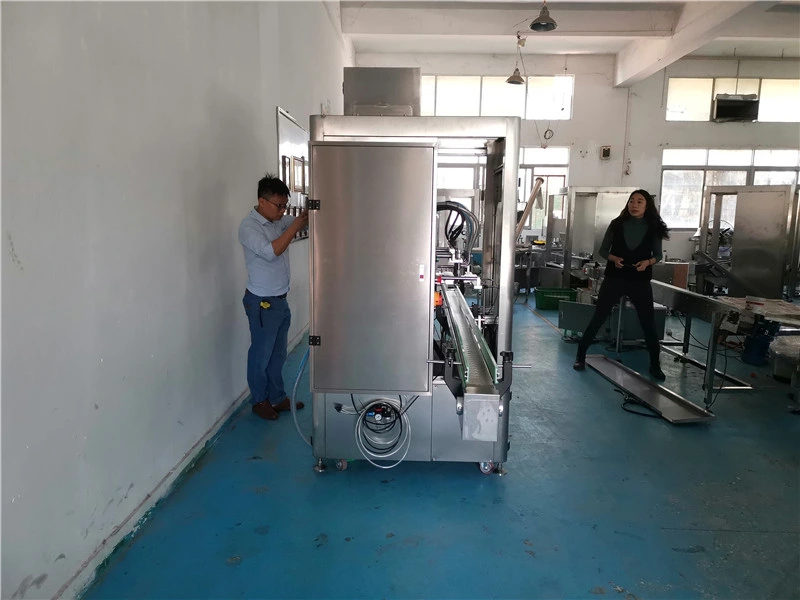 Ben Pack Manufacturer Sugar Syrup Filling and Capping Machine Equipment Filling Capping Labeling Machine