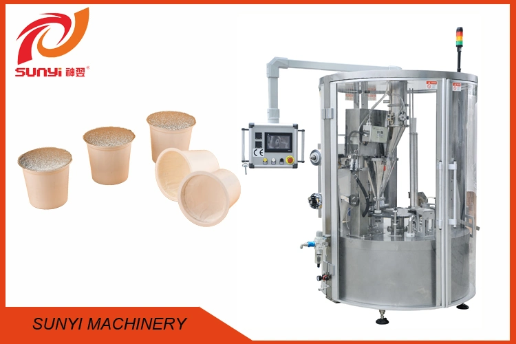 Factory Coffee Capsule Filling Machine K Cup Filling Sealing Machine