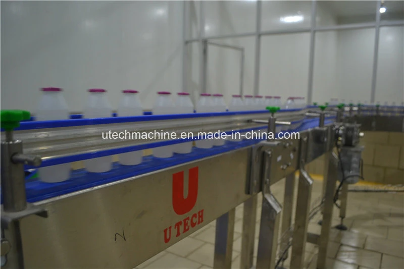 Machinery Rotary Type Litchi Juice/Yogurt Filling Aluminum Foil/Plastic Lid Sealing Machine