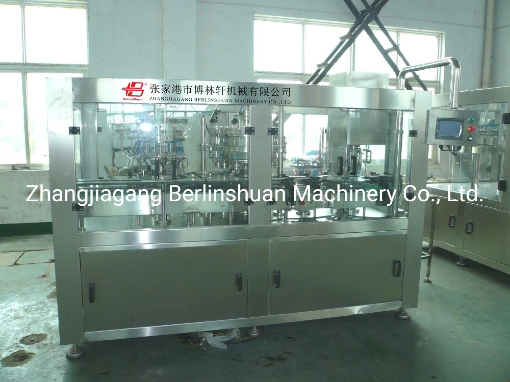 Automatic Carbonated Beverage Soft Drink Soda Water Aluminum Can Filling Machine