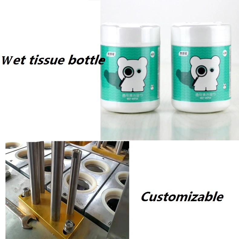 Antimicrobial Tissue Bottle Filling Sealing Machine Towelettes Bucket Filling Sealing Machine