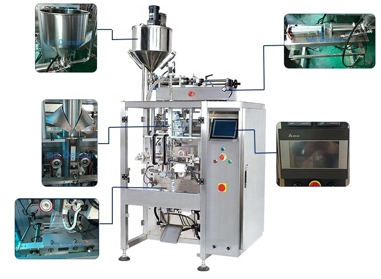 Automatic Liquid Filling and Packing Machine for PE Film Cooking Oil Pouch Packing Machine