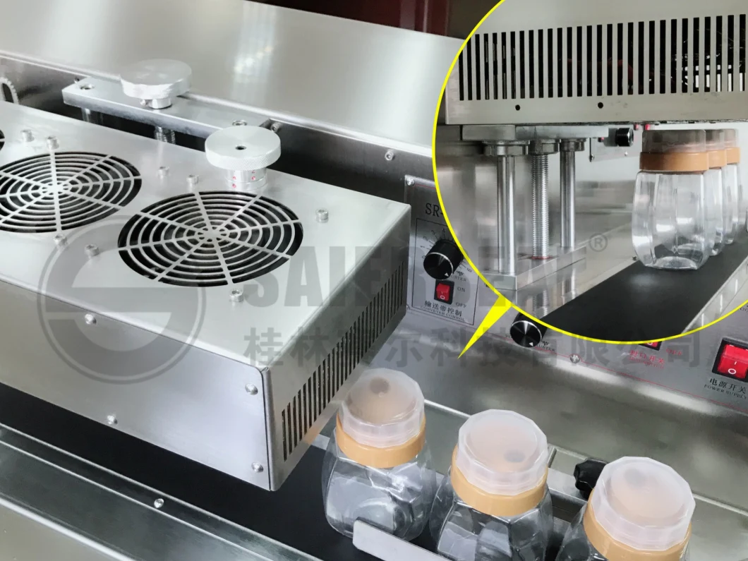 Semi-Automatic Induction Aluminum Foil Heat Induction Sealer for Caps