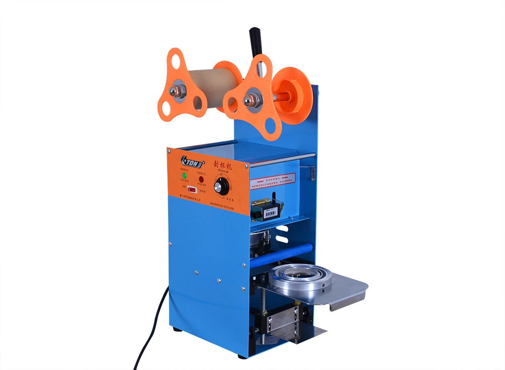 Manual Sealing Machine, Cup Sealer with Counter for Store Carrying Et-D9