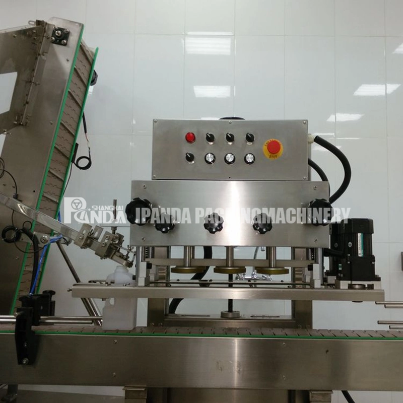 Twist off Capping Machine/Capping Machine Plastic Bottle on Convery