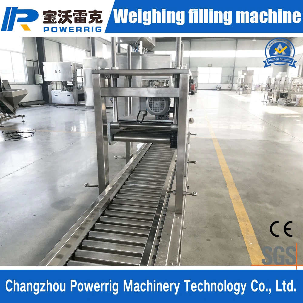 Semi-Automatic Two Filling Nozzle Weighing Oil Bottle Filling Machine