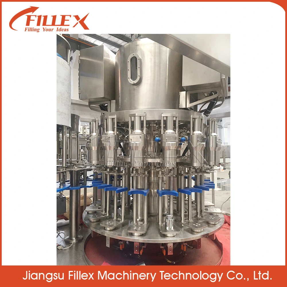 Stainless Steel Liquid Bottle Filling Machine with High Performance