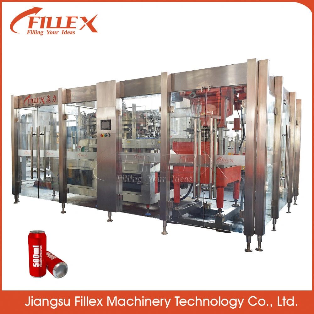 Carbonated Drink Aluminium Can Filling Machine with Longer Service Life