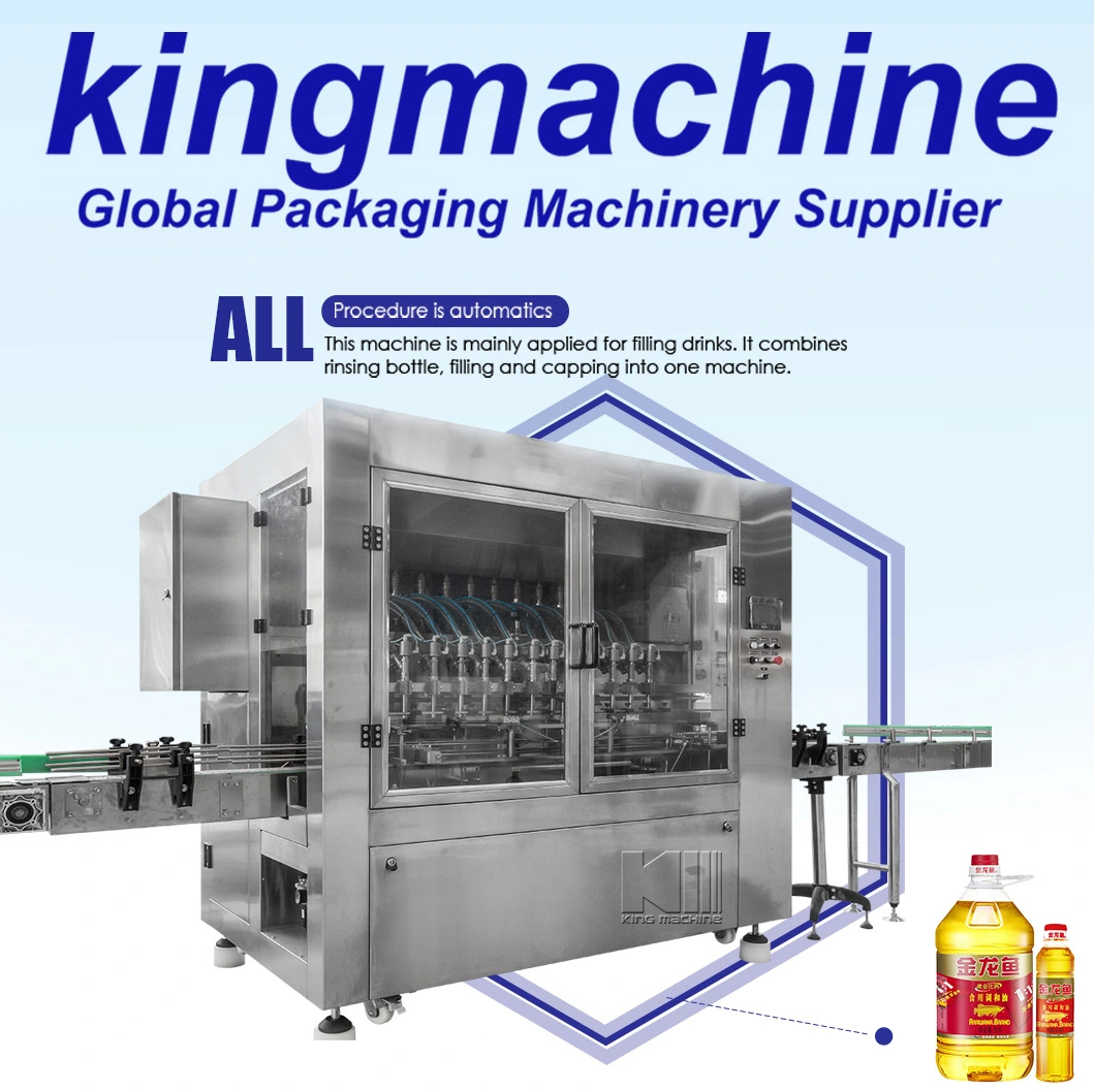 Full Automatic Oil Filling Machine Easy to Operate