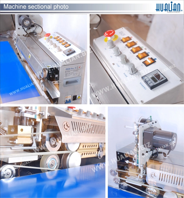 Frs-1010II Hualian Band Sealer Sealing Machine Juice Packing