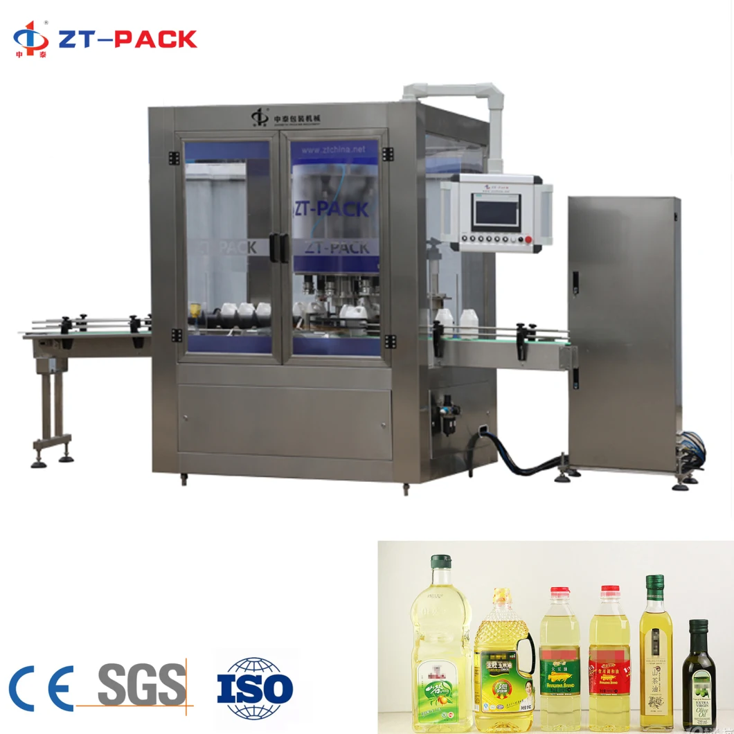 Automatic Bottle Rotary Capping Packing Packaging Machine for Plastic or Glass Bottle, with Press Cap