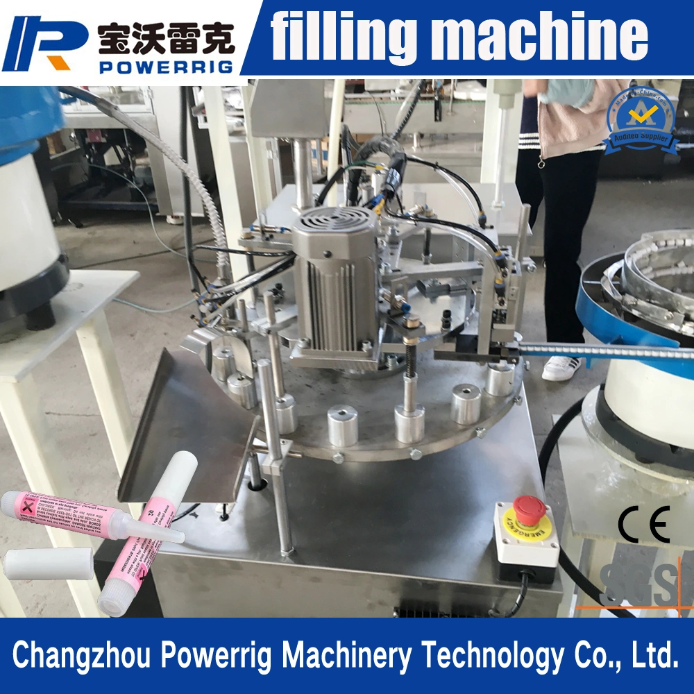 High Efficiency Full Automatic Glue Filling Capping Machine Super Glue Filling Capping Machine