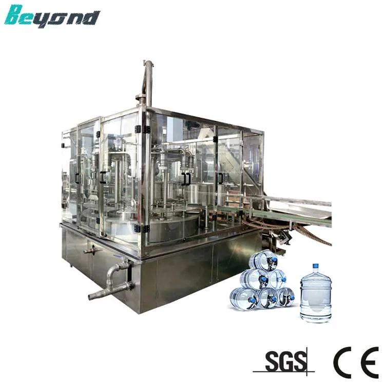 Digital Contral Automatic 5 Gallon Automatic Pet Bottle Mineral Pure Water Filling Capping Machine