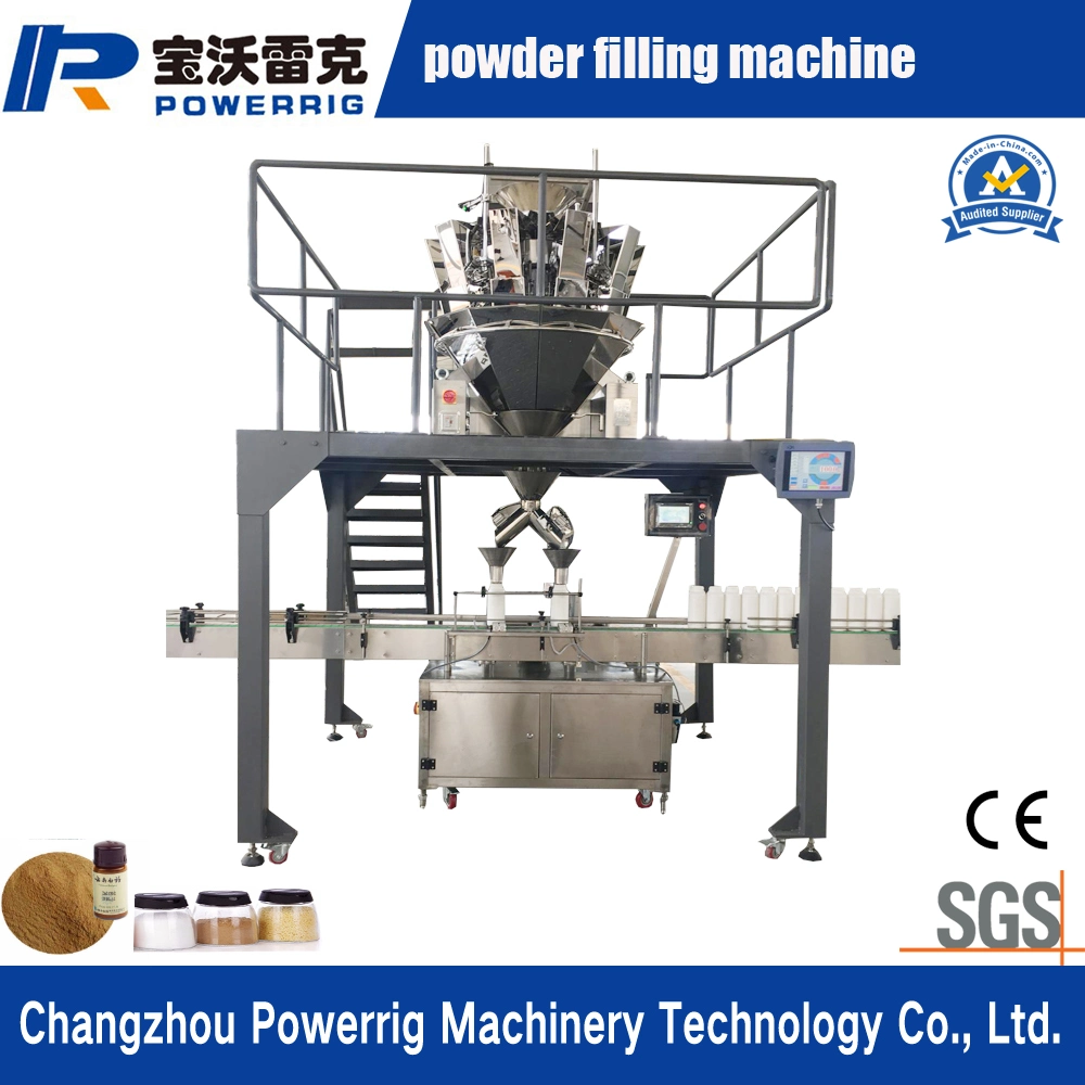 Automatic Bottle Filling Capping and Packing Machine for Milk Powder