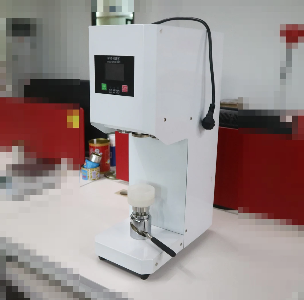 Automatic Soda Tin Can Seamer Pet Can Bottle Sealing Machine for Milk Tea Shop