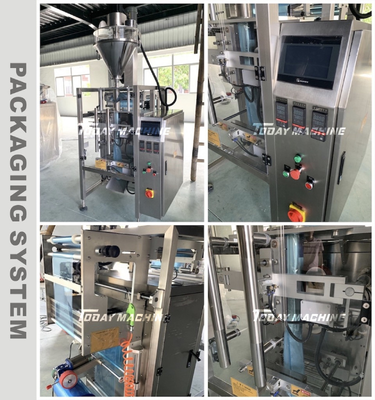 Automatic Gas Flushing Band Sealer Continuous Inflating Film Bag Sealing Machine with Nitrogen Filling