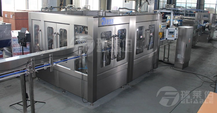 Automatic Carbonated Water Bottle Rinser Filler Capper Machine