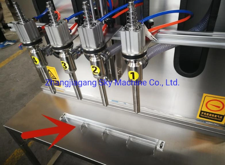 200-500bph Factory Price Semi Automatic Disinfectant Filling Machine 84 Disinfection Filler Gravity Filling Machine