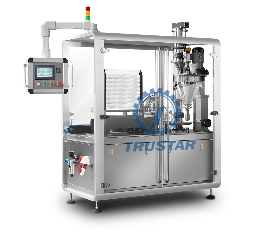 New Rotary Type Automatic Nespresso Coffee Capsule Filling Machine