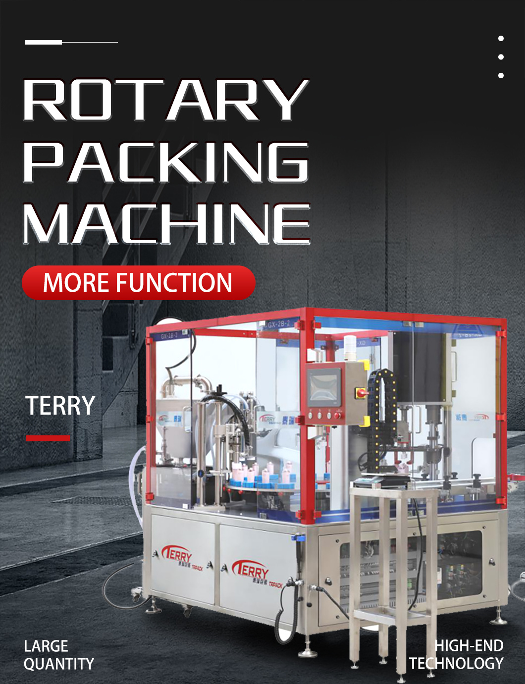 Auto Liquid Bottle Filling Machine with Capping Labeling Production Line