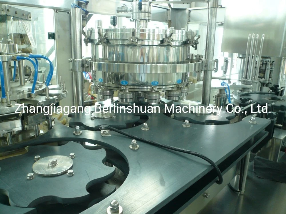 Automatic Carbonated Beverage Soft Drink Soda Water Aluminum Can Filling Machine