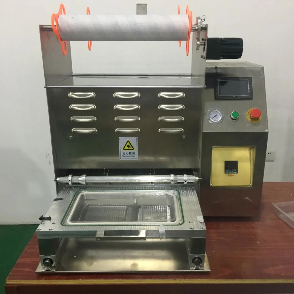 Semi Auto Tray and Cup Sealing Machine Snack Tray Package Machine