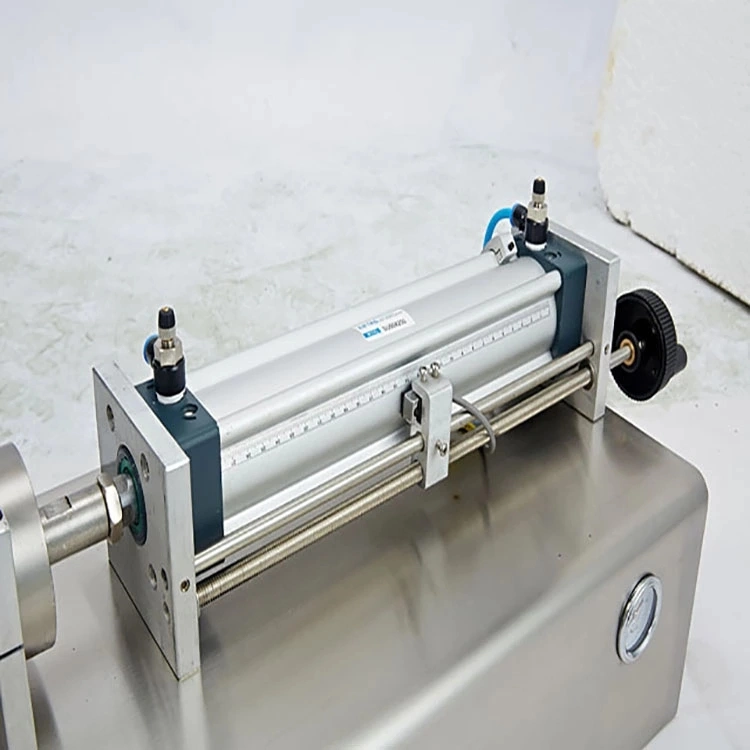 Semi Automatic Single Head Liquid Filling Small Scale Bottle Liquid Filling Machine