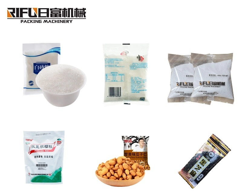 Automatic Peanut/Dates/Nut/Salt/Seed/Sugar/Granule/Grain Vertical Food Bag Sachet Pouch Packing Packaging Filler Sealer Machine