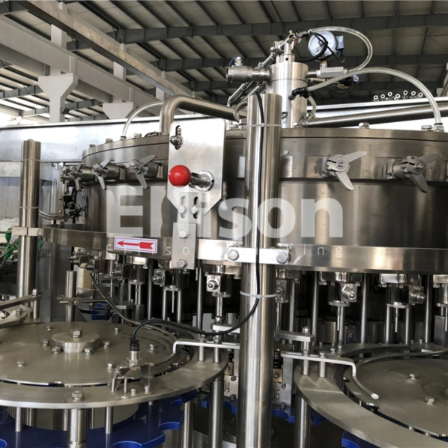 Hot Sale Automatic Juice Hot Filling Capping Machine / Bottle Rinsing Sealing Labeling Packaging Equipment Production Line
