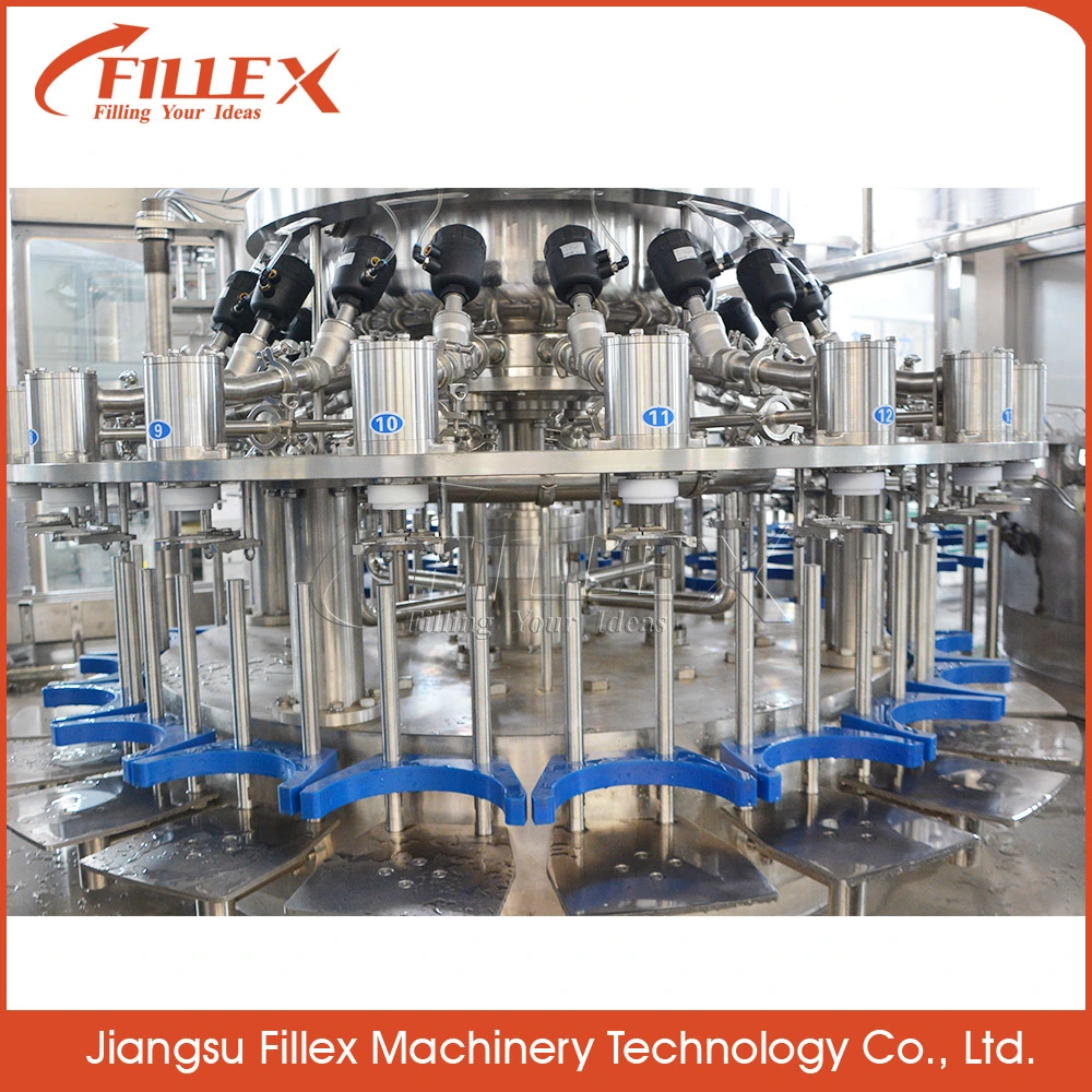 Stainless Steel Liquid Bottle Filling Machine with High Performance