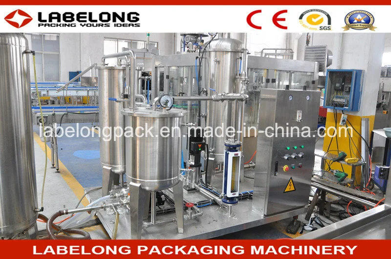 5000bph Automatic Carbonated Drink Bottle Filling Sealing Machine Plant Factory