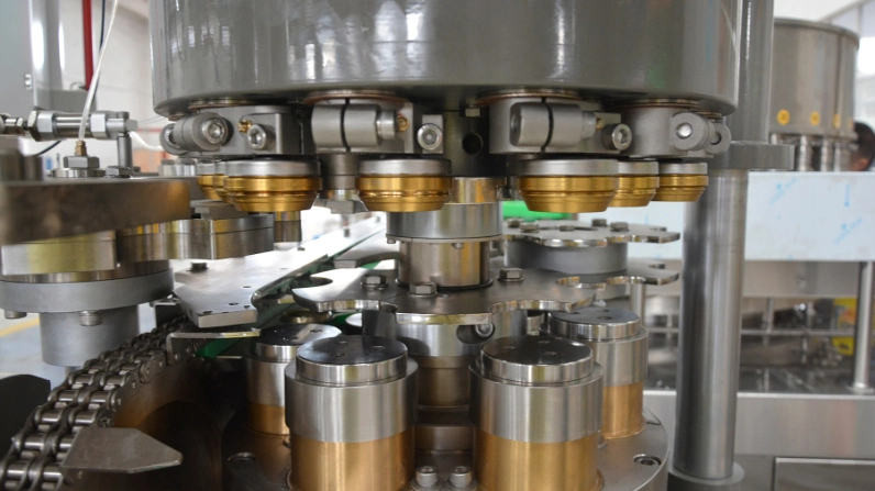 Full Automatic Aerosol Filling Machine Production Assemble Line Cans Filling Machine Manufacturer
