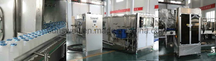 Bottle Washing Sealing Machine PE Bottle Filling Sealing Machine