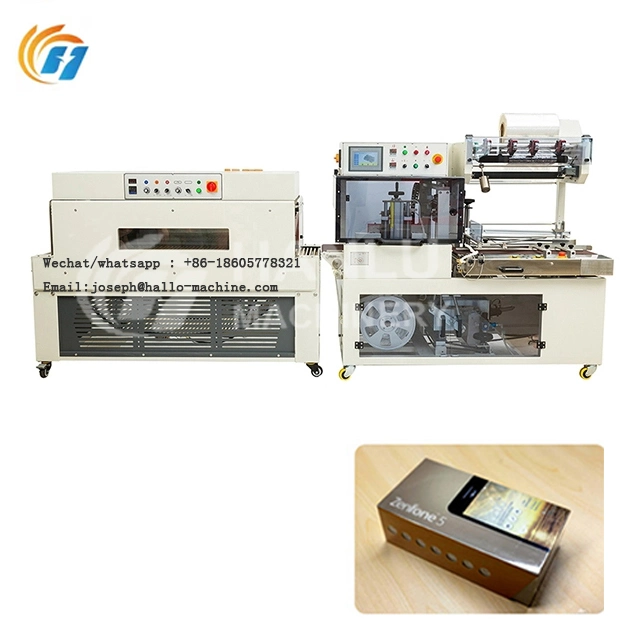 High Speed Automatic Side Sealer Machine and Shrink Tunnel Packager