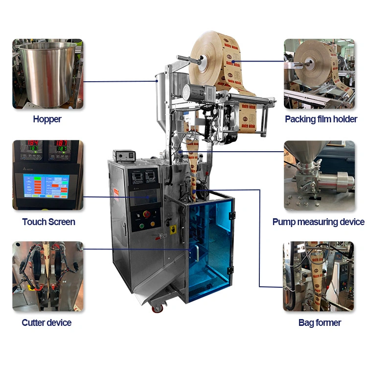 Liquid Packing Machine 2020 Manufacture Vertical Automatic Sachet Liquid Water Filling Sealing Packing Machine