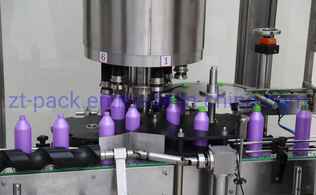 Pick and Place Rotary Capping Machine Plastic Cap Rotary Capping Machine