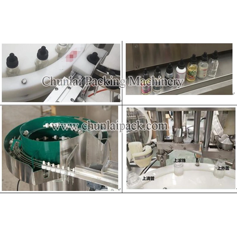 Direct Sale Automatic Essential Oil Bottle Liquid Bottle Capping Machine