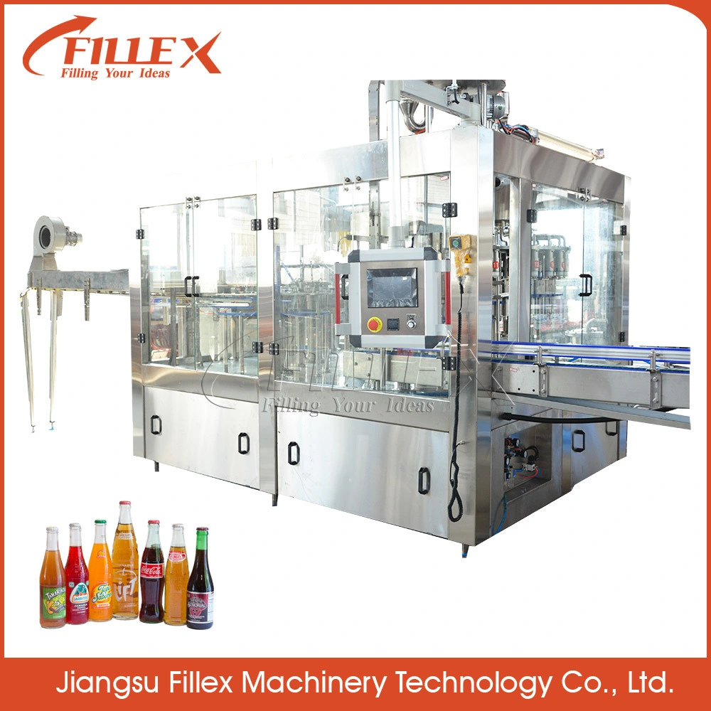Glass Bottle Juice Filling Machines for Hot Juice Filling Line