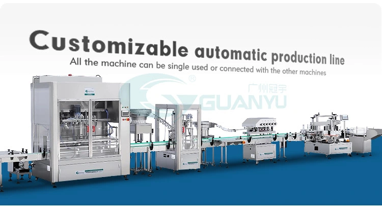 Professional Full Automatic 6-Nozzle Filling Machine Liquid Filling Machine of Detergent Lotion Shampoo Jam