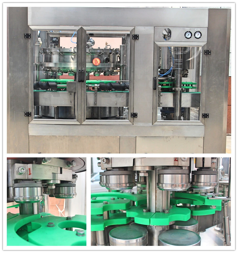 Automatic Carbonated Drink Aluminum Canned Filling Machine