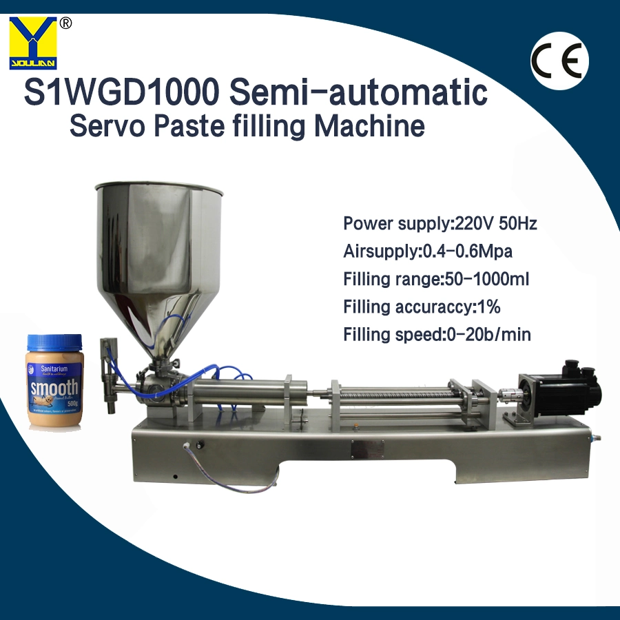 Food Beverage Volumetric Semi Automatic Liquid Paste Filling Machine