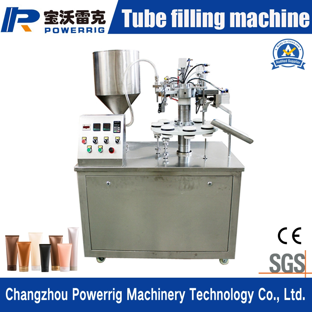 Factory Price Skin Cream Cosmetic Tube Filling and Sealing Machine