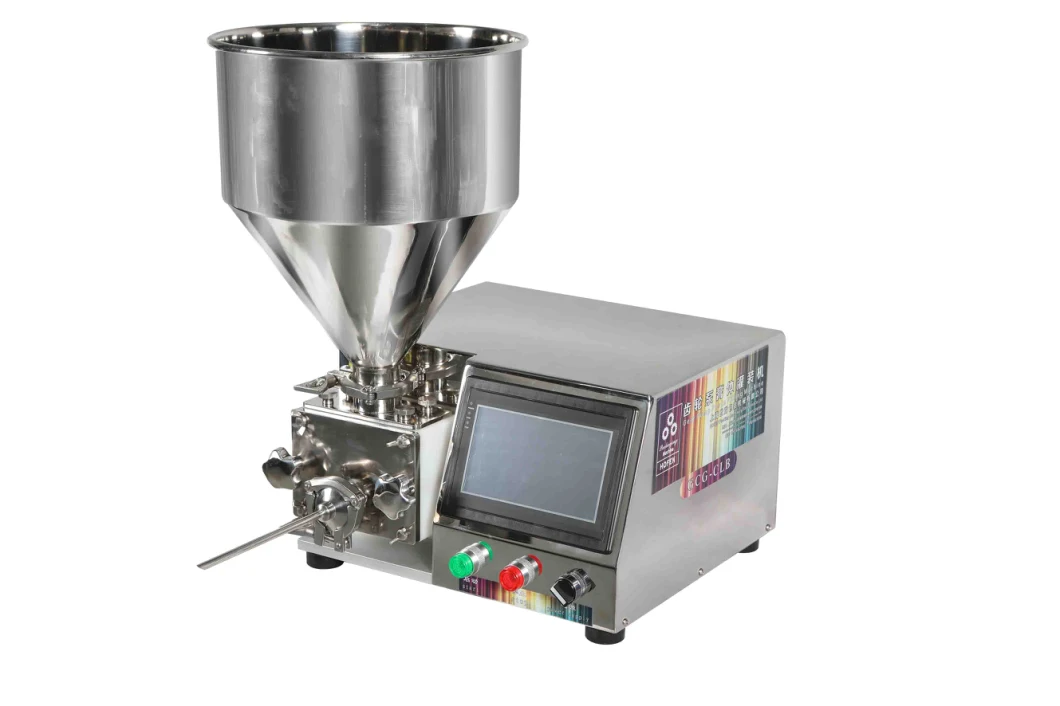 Liquid Filling/Cake Donut Cream Injector Cream Filling Machine with Servo System + PLC + Touch Screen